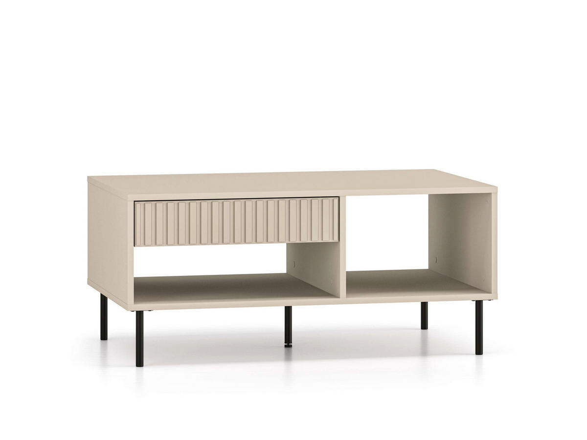 WOHNZIMMER Set 4-tlg. – Sophie – Kaschmir - Kaschmir, Holzwerkstoff (92/151/40cm) - hi-markt