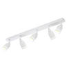 STRAHLER Mergentheim 5-flammig 69/5/15.7 cm - Weiß, Metall (69/5/15.7cm) - Nettlife