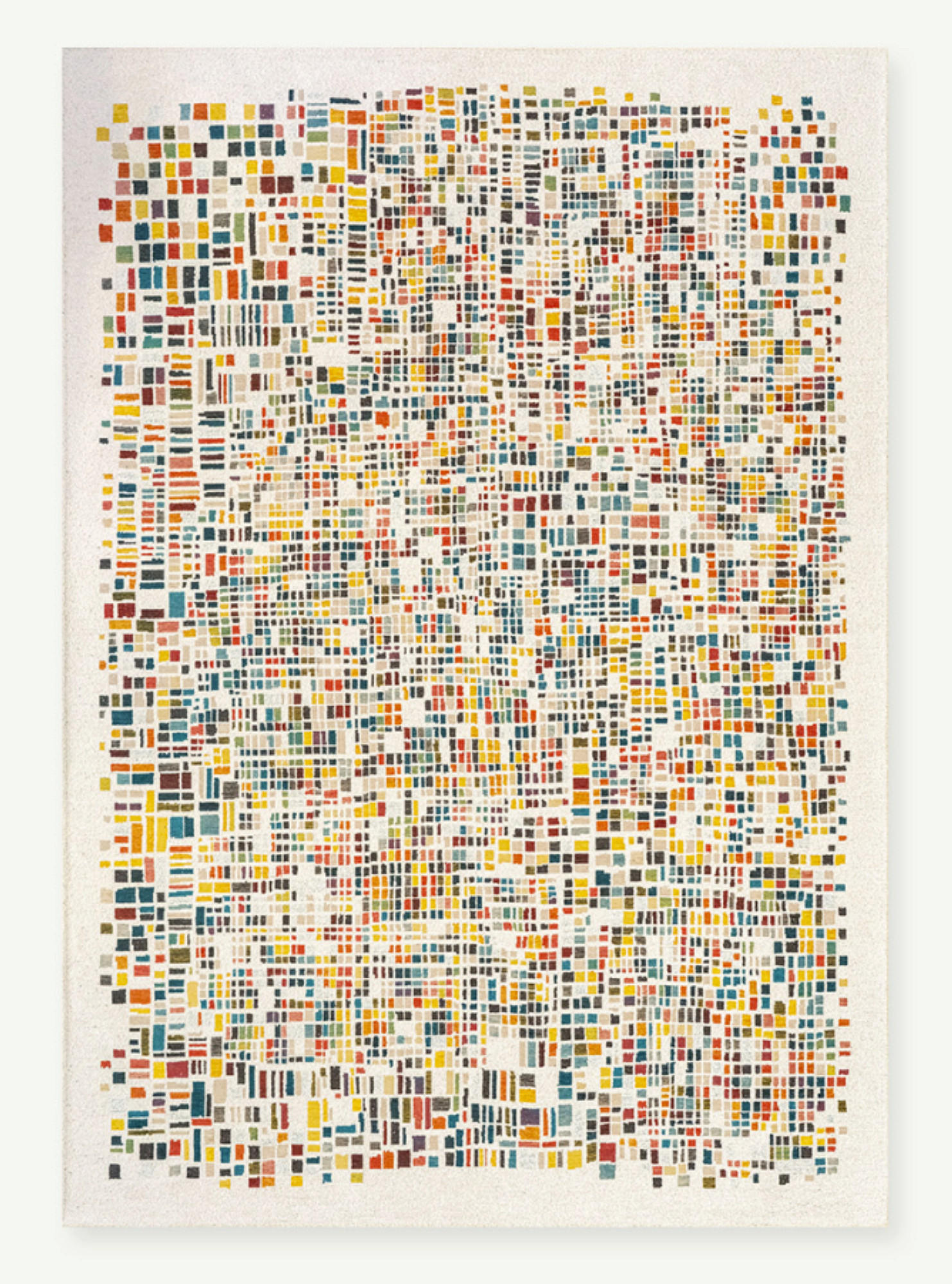 TEPPICH modern Flachgewebe BOXY Mehrfarbig 170 x 240 cm - Multicolor, Textil (170/240cm) - Novatrend