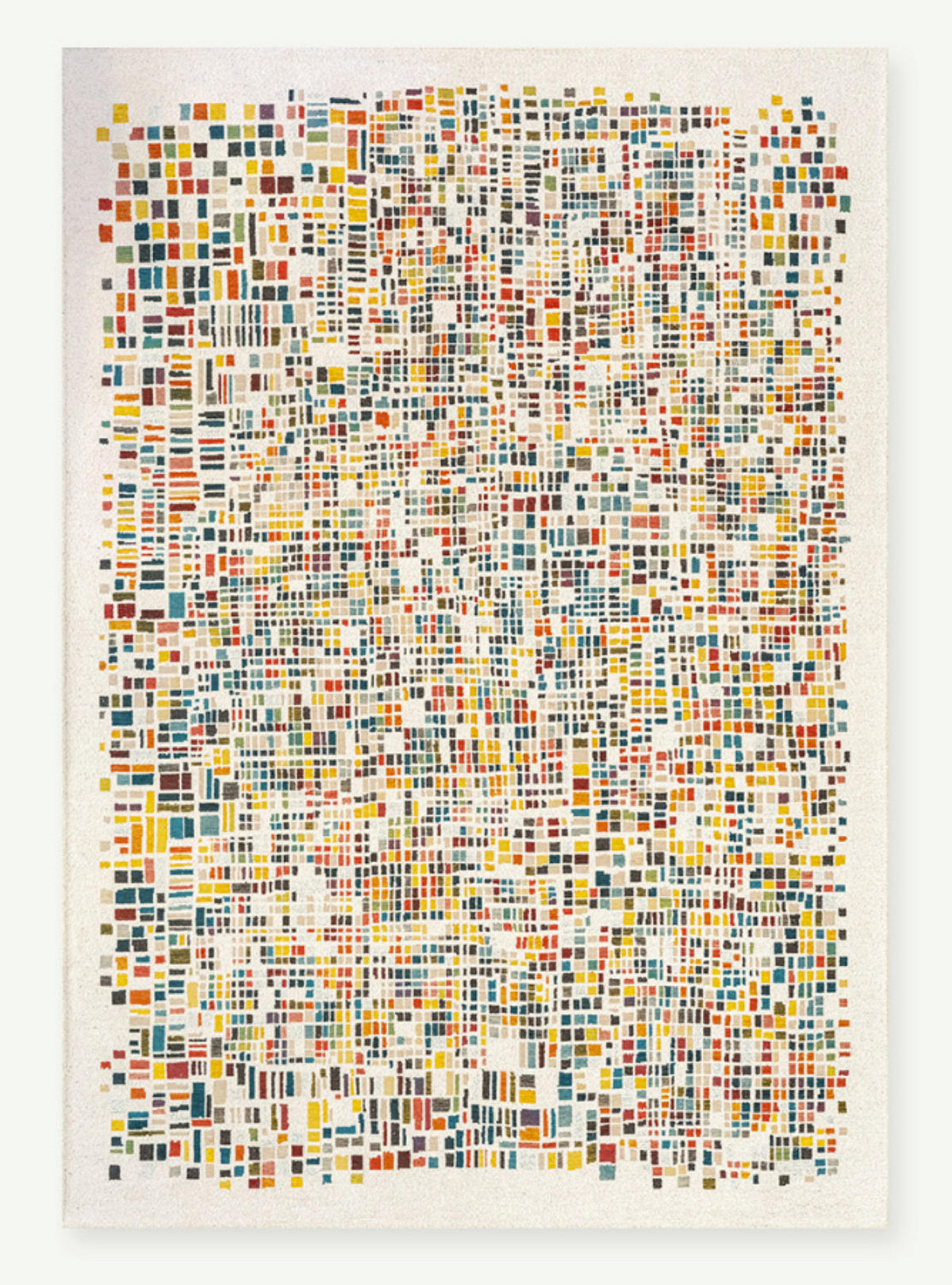 TEPPICH modern Flachgewebe BOXY Mehrfarbig 170 x 240 cm - Multicolor, Textil (170/240cm) - Novatrend