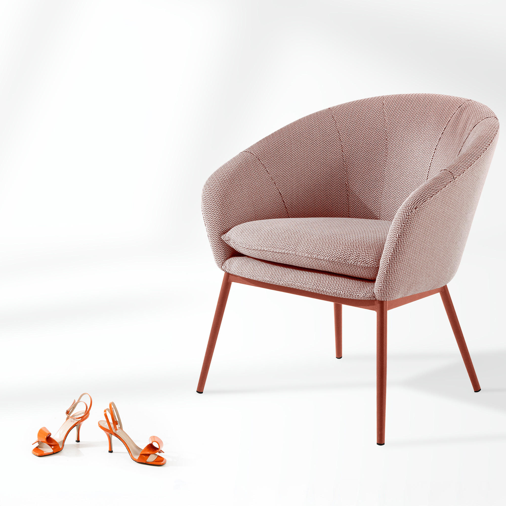 Thumbnail - Konsimo® Gartenmöbelset, Bordeaux, Textil, Metall, Gartenmöbel, Gartenmöbel-Sets