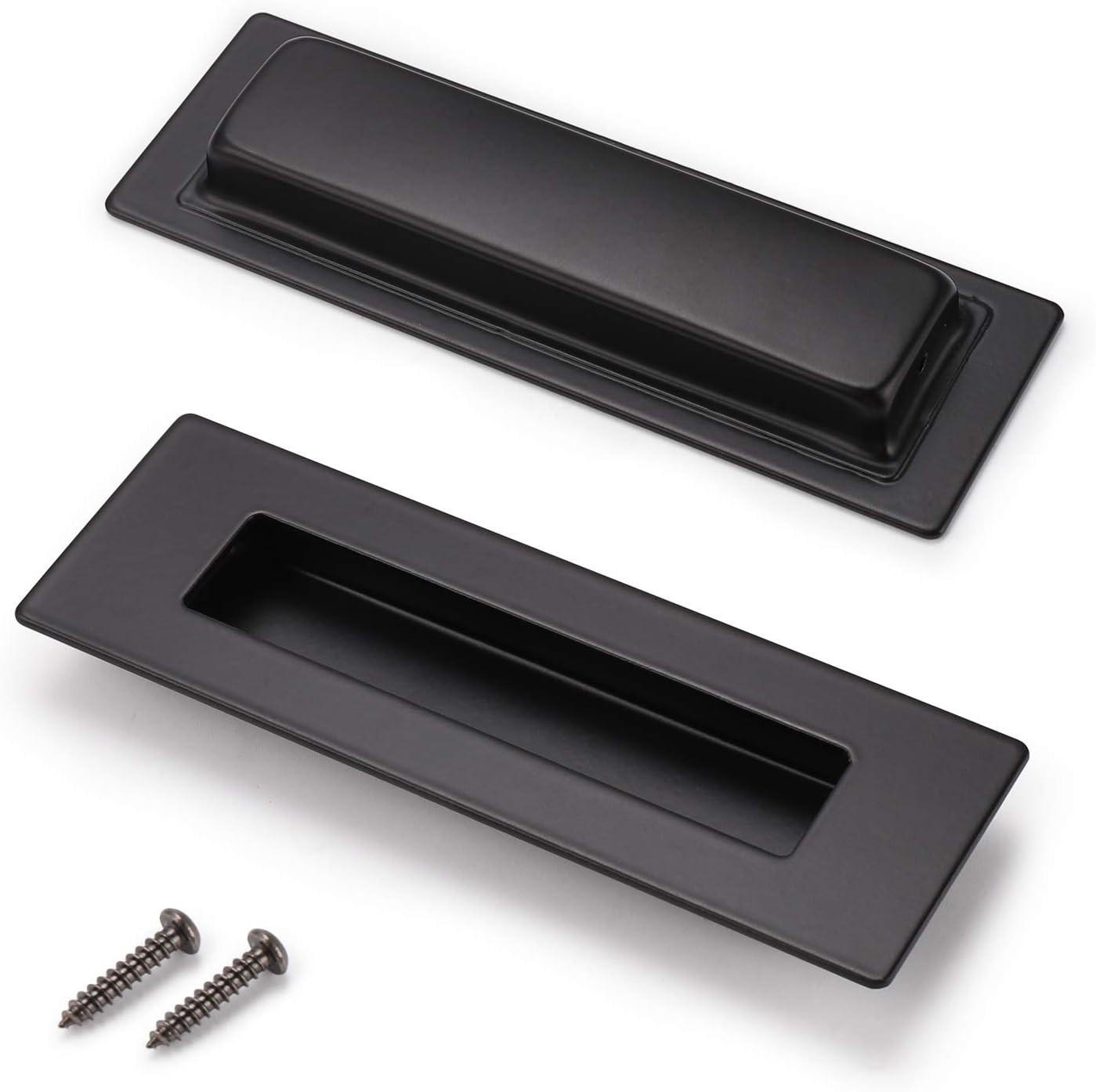 MÖBELGRIFF Schwarz 2er-Set Edelstahl - Multicolor, Metall (15/0.5/0.2cm)