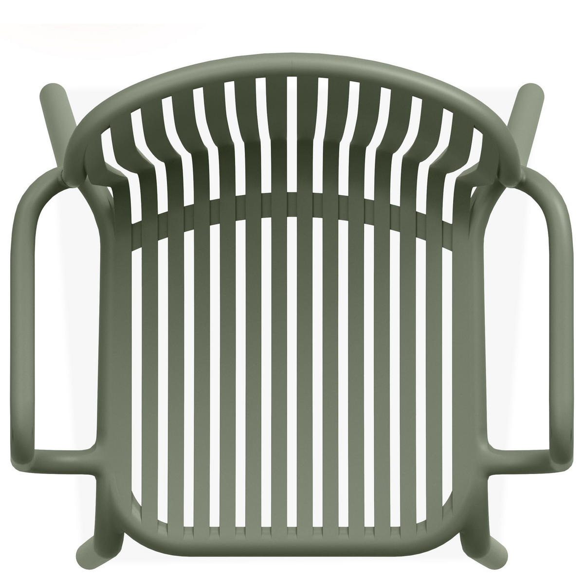 GARTEN ESSGRUPPE FICCARI, Gartenmöbel-Set 8-tlg, Olive - Olivgrün, Kunststoff - KONSIMO®