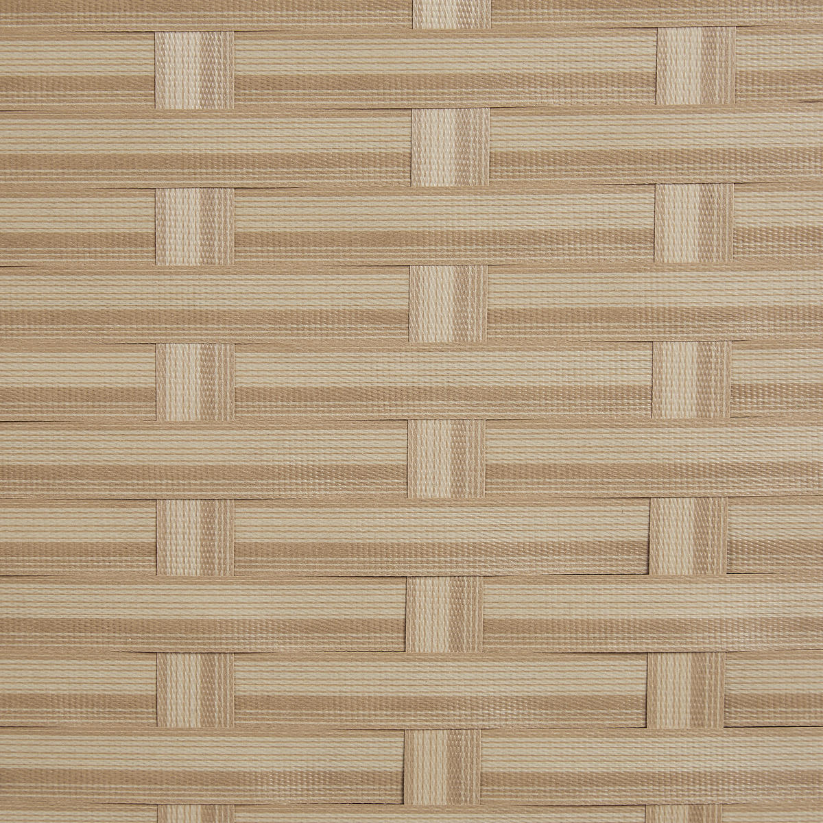 PARAVENT - Braun, Kunststoff (180/180/2cm) - Relaxdays