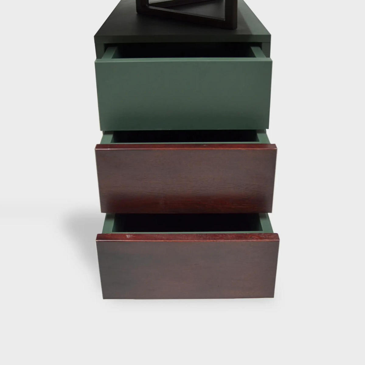 EICHENHOLZSCHREIBTISCH mit Containern für das Arbeitsbüro oder die Kanzlei NORD - Eichefarben, Holz (60/140/75cm) - Rawood Furniture