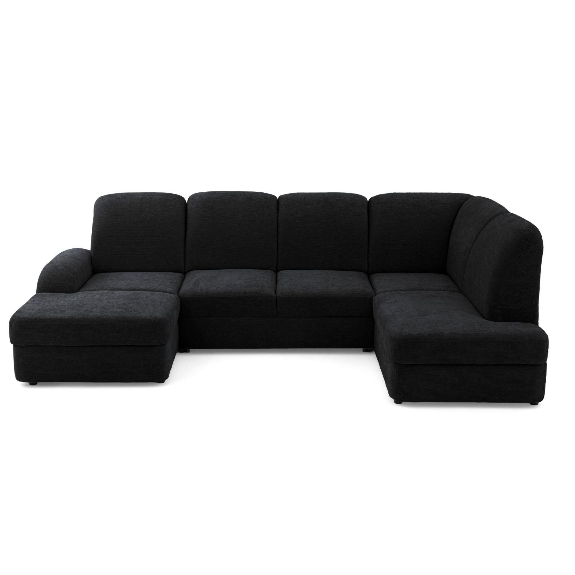 Muffo Ecksofa Anthrazit 186x102x280 cm