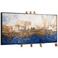 GEMÄLDE Marine Schattenfugenrahmen Schwarz 200x100 cm - Schwarz, Holz (200/100cm) - YS-art gallery