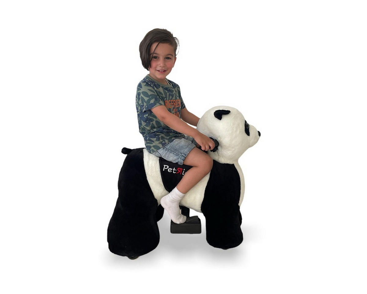 REITPANDA Pochoo schwarz-weiß - Schwarz, Kunststoff (80/48/75cm) - TPFLiving