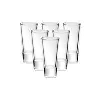 STAMPER Ida transparent 40 ml 6er Set - Transparent, Glas (0.04L) - Van Well