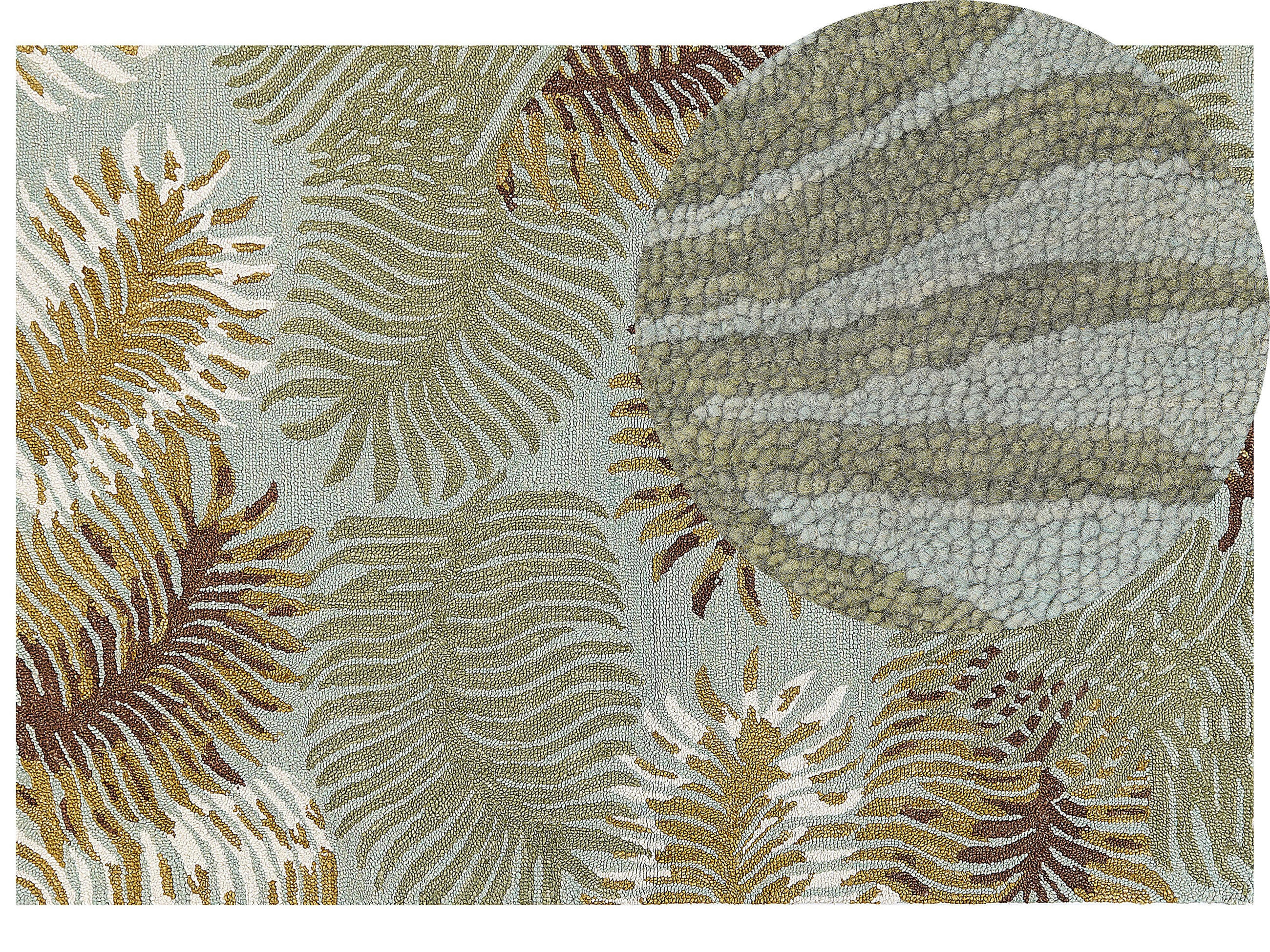 VINTAGE-TEPPICH Vize 230/160 cm - Multicolor, Textil (160/230cm) - Beliani