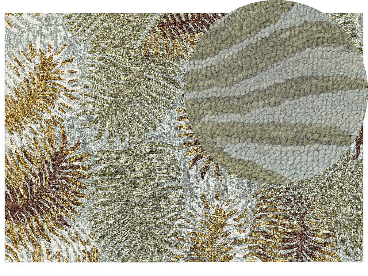 VINTAGE-TEPPICH Vize 230/160 cm - Multicolor, Textil (160/230cm) - Beliani