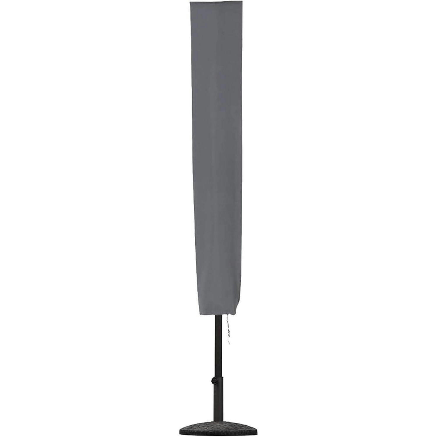 SONNENSCHIRM-ABDECKUNG 153 x 30 x 30 cm Grau - Grau, Kunststoff (30/153/30cm)