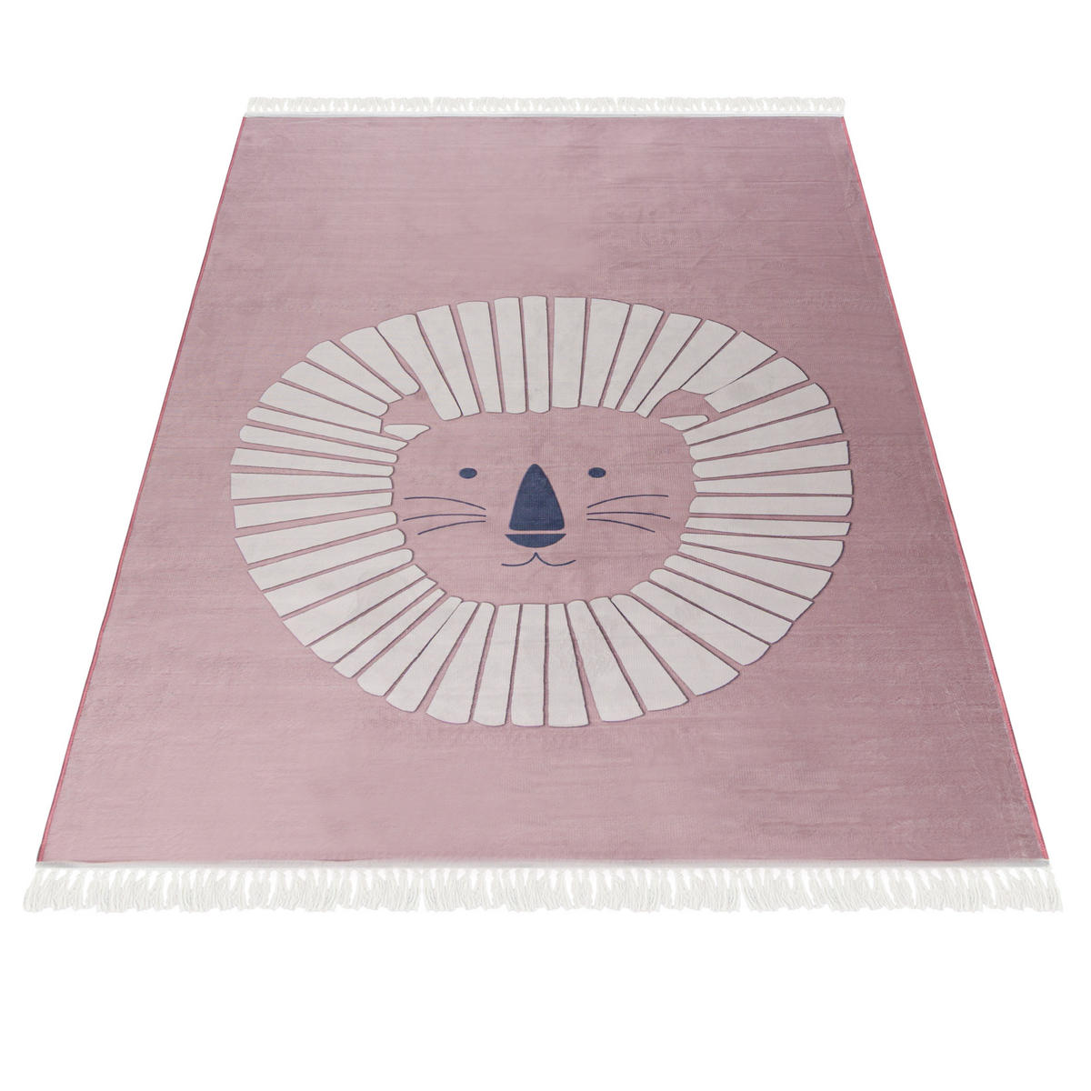 DETSKÝ KOBEREC ružový viacfarebný - 120 x 170 cm - viacfarebná/ružová, textil (120/170cm) - Mazovia
