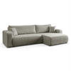 ECKSOFA VESPO XL mit Schlaffunktion und Bettzeugkasten - Braun, Textil (267/143cm) - Lookway