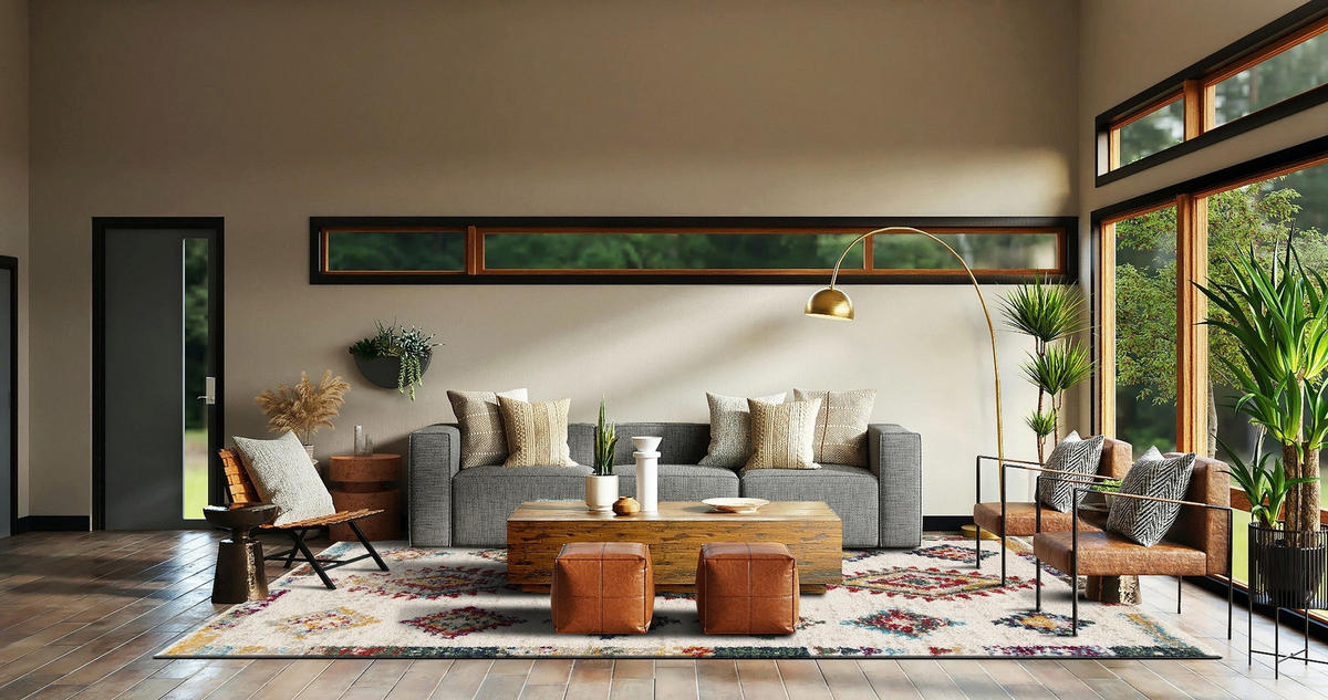 TEPPICH weich voluminös mehrfarbig - Multicolor, Textil (200/290cm) - AFK Living