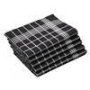 GESCHIRRTÜCHER, 5er-Set, 50x70 cm, 100% Baumwolle, Schwarz - Multicolor, Textil (50/70cm) - Zollner
