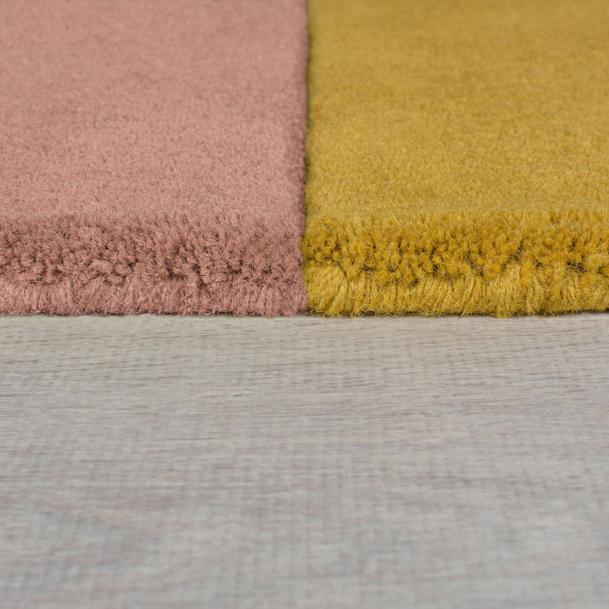 WOLLTEPPICH Rauten-Pastell, geometrisch THAMES LILY - Multicolor, Textil (120/180cm) - KADIMA DESIGN