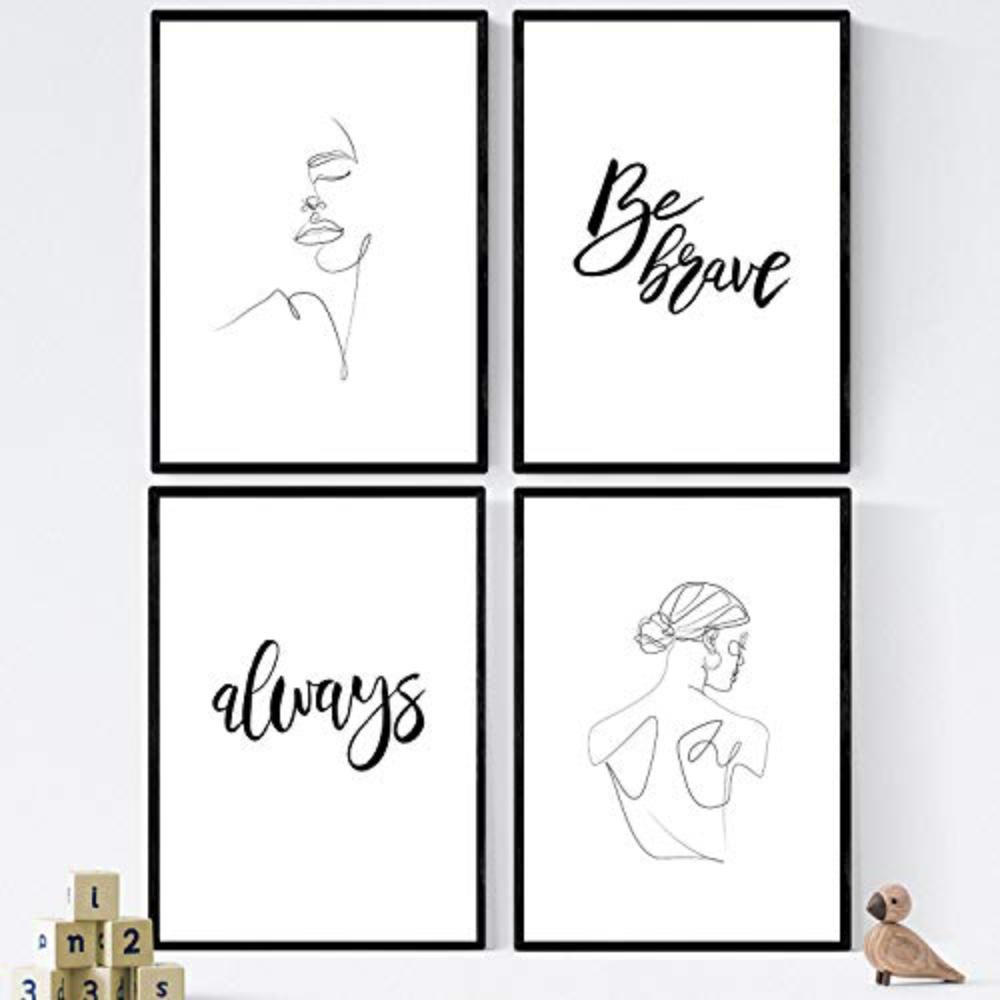 Nacnic Poster Klar 29.7x3 cm