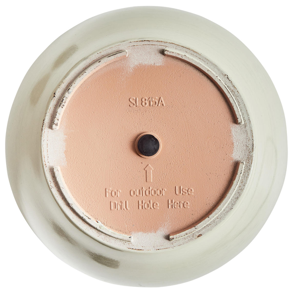 BLUMENTOPF Beige Tesalia - Beige, Kunststoff (42cm) - Beliani