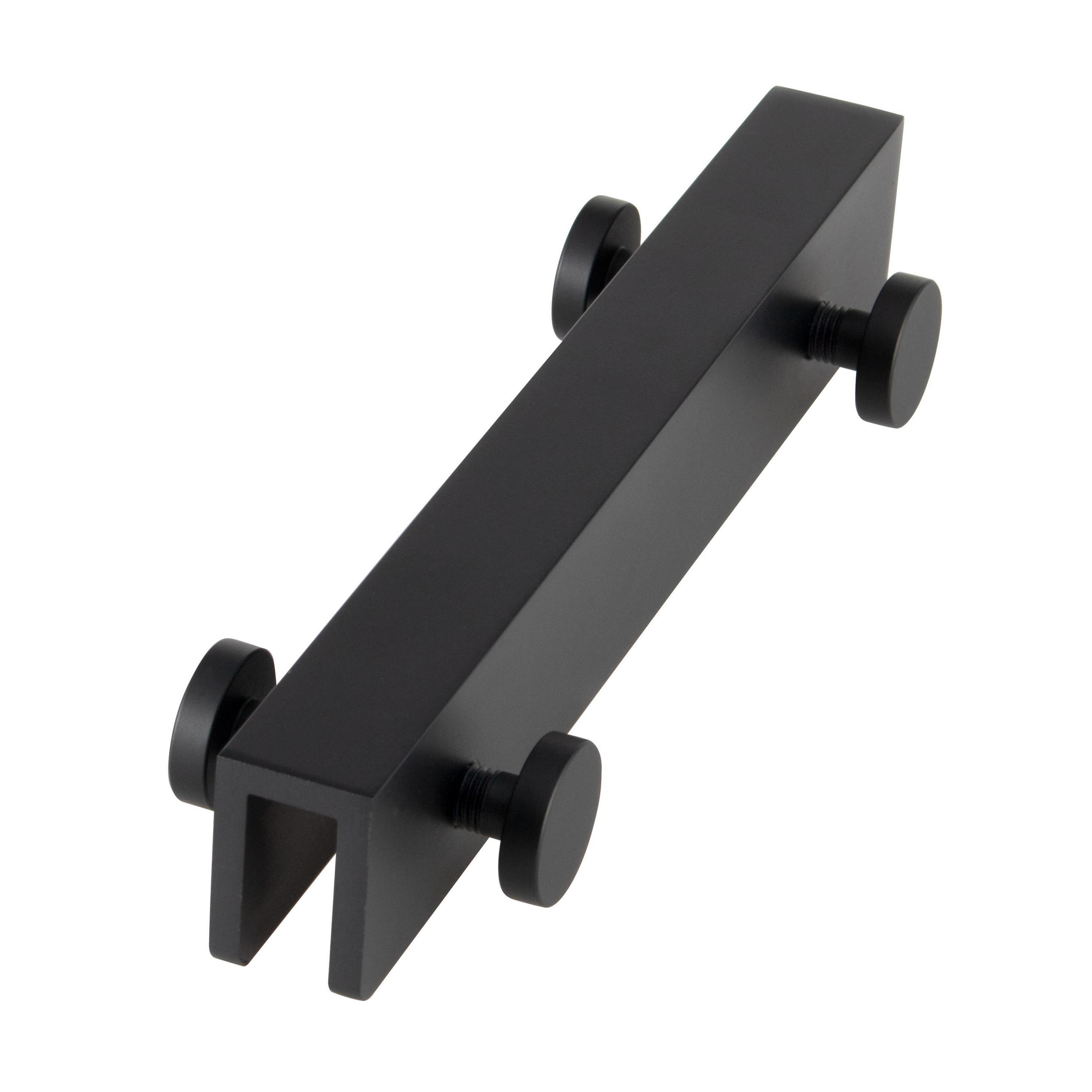 bremermann Hakenleiste, Schwarz 5x3x18 cm