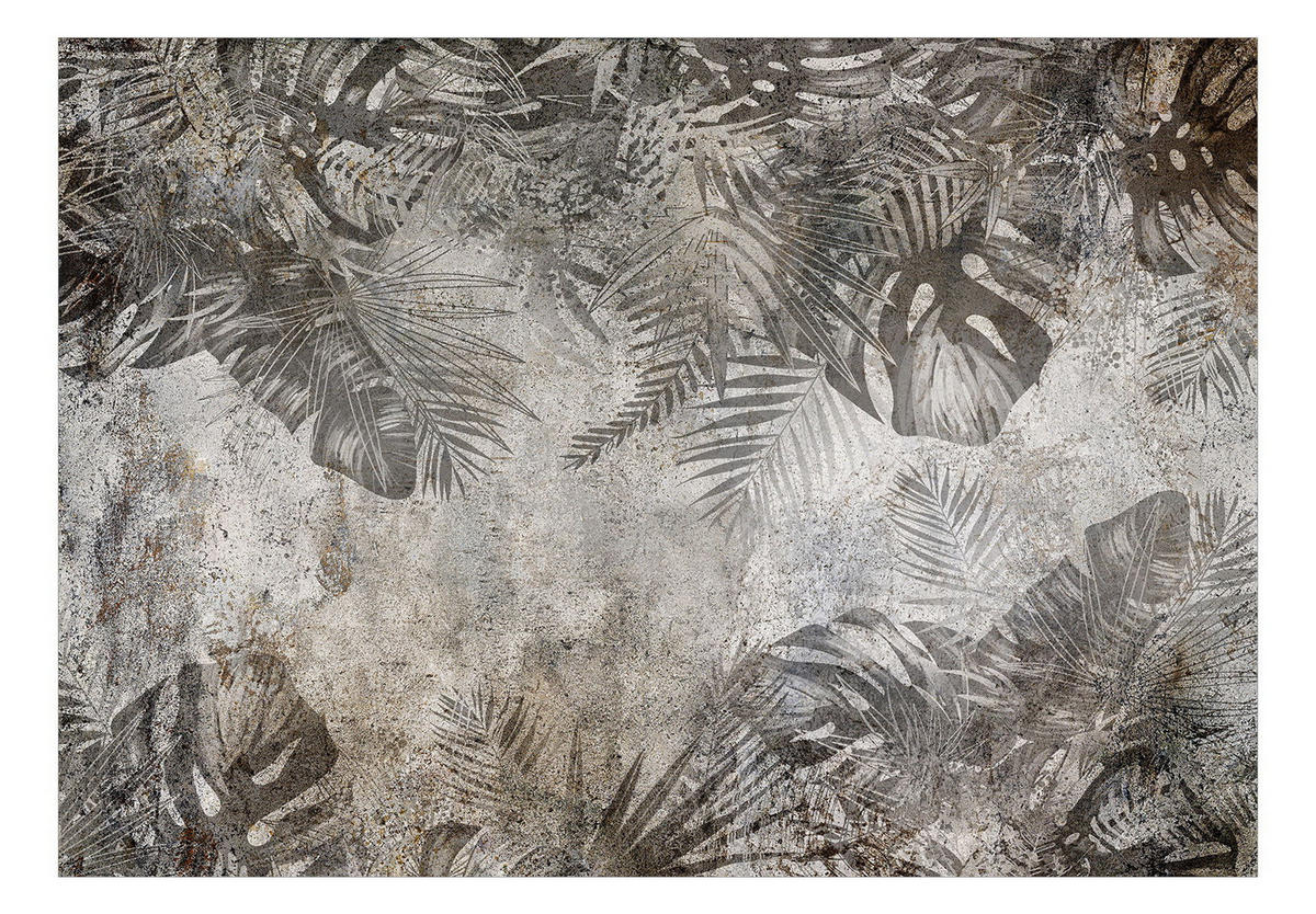 VLIESTAPETE Schwarz-Weiß 150/105 cm - Schwarz, Textil (150/1cm) - KUNSTLOFT