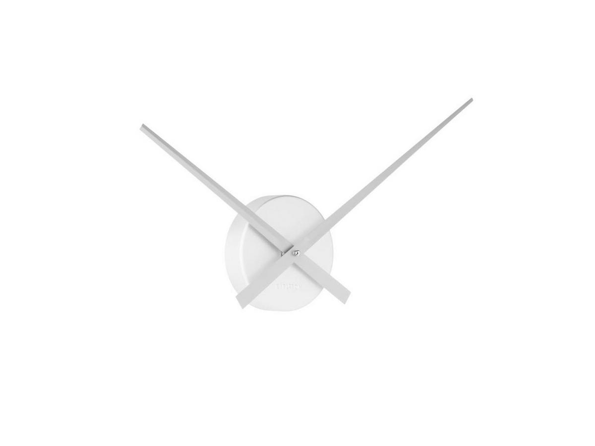 WANDUHR Silber 44x44cm - Silberfarben, Metall (44/44/5cm) - ONZENO