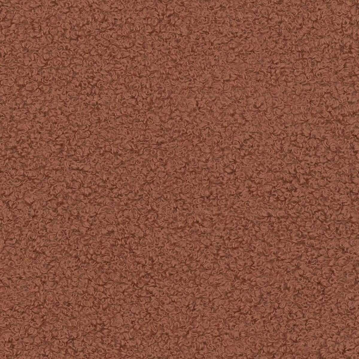 ECKSOFA SENTI N L-S Orange Boucle-Stoff mit Schlaffunktion - Orange, Holz (246/148cm) - MASSENO