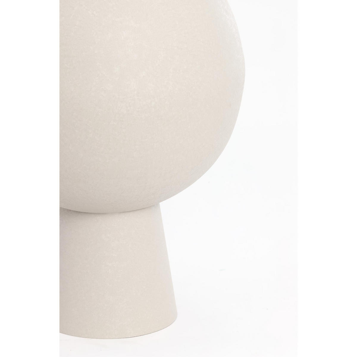 VASE Chedi Grau 39/39/83 cm - Grau, Metall (83cm) - Light & Living