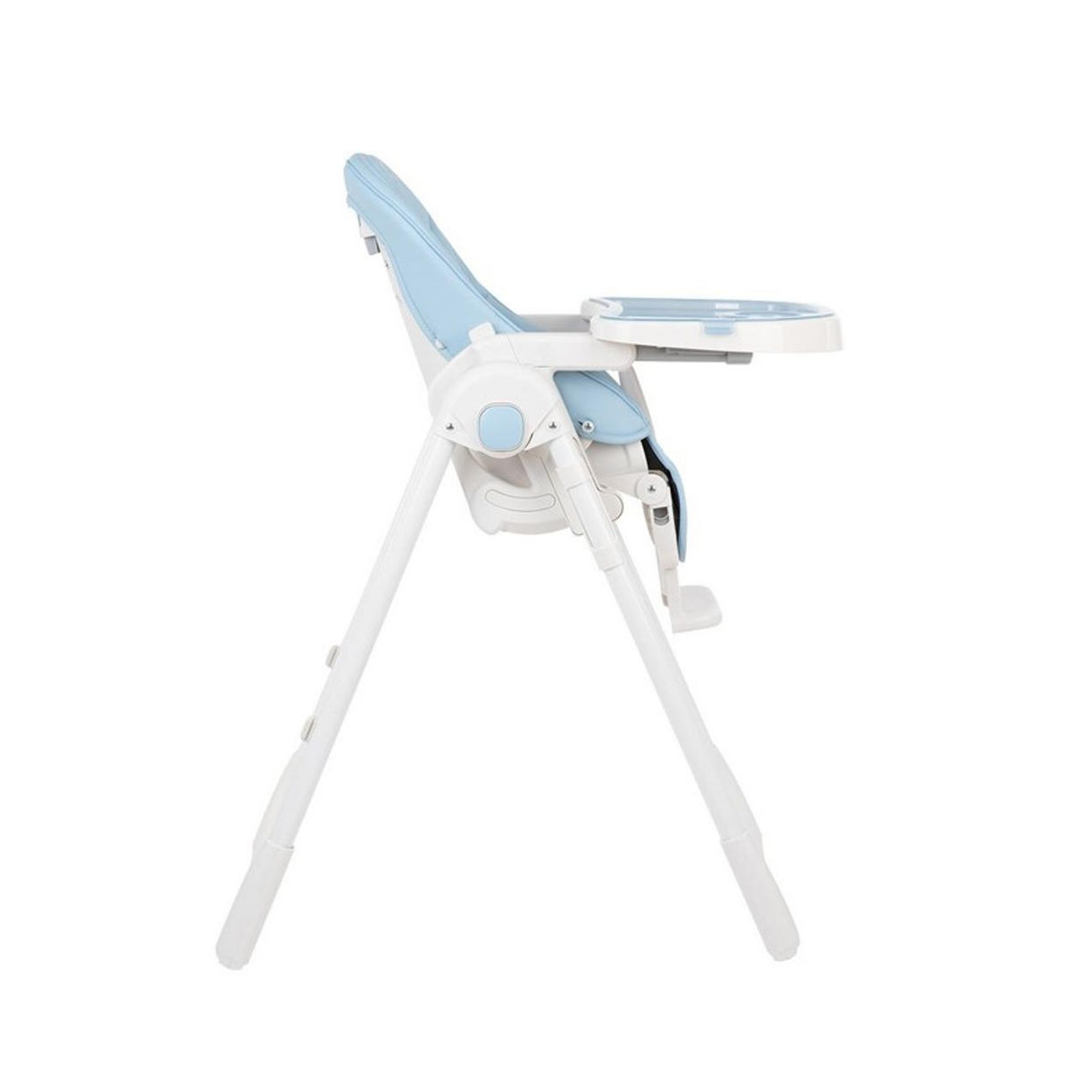 HOCHSTUHL Pastello blau klappbar verstellbar Becherfassung Tisch abnehmbar - Blau, Metall (53/66/70cm) - Kikka boo