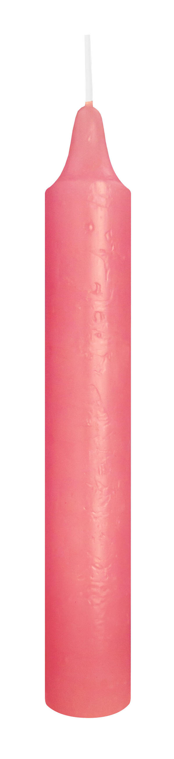 MARBLE Leuchterkerzen durchgefärbt Altrosa 150 x 22 mm, 20er Set - Altrosa, Paraffin (2.2/15/15cm) - Wiedemann Kerzen