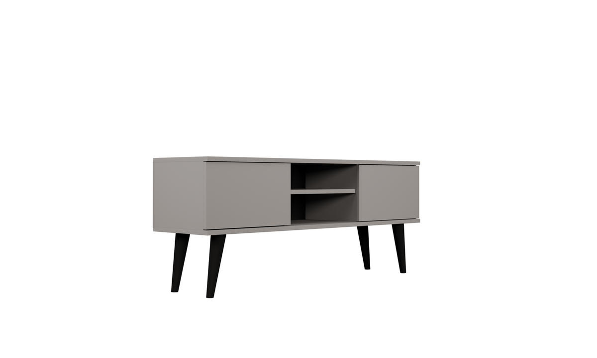 NÍZKA SKRÍŇ Toronto šedá 35/55,2/120 cm - sivá, kompozitné drevo (35/55/120cm) - RAUMHIRSCH FURNITURE