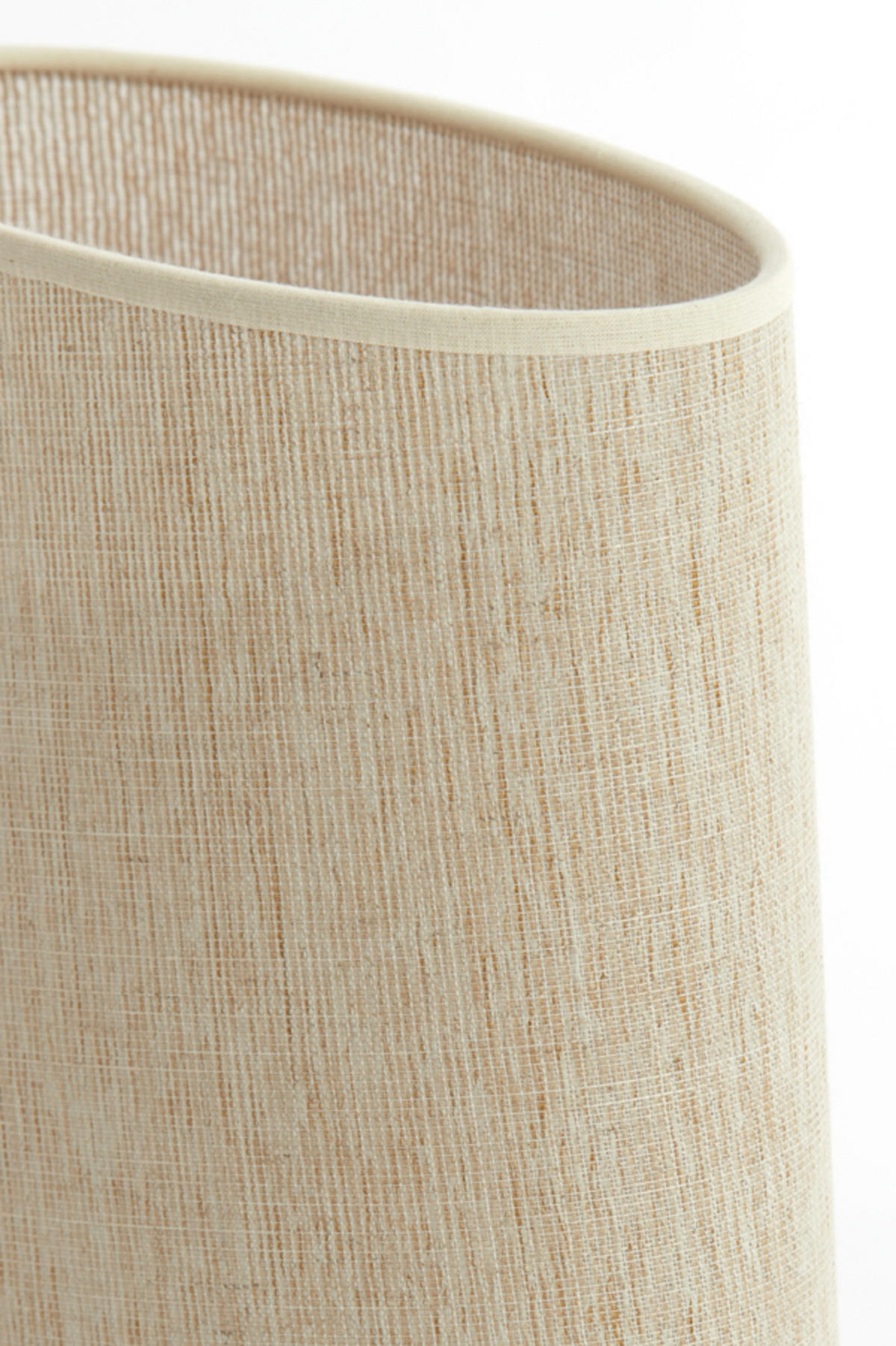 LAMPENSCHIRM Breska Weiß 40/35/39 cm - Weiß, Textil (40/35/39cm) - Light & Living