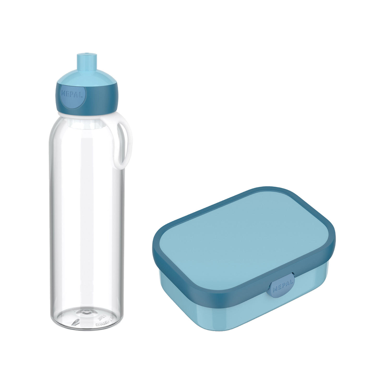 PAUSENSET Campus (2025) Cool Blue 2er Set - Blau, Kunststoff (1/1/1cm) - Mepal
