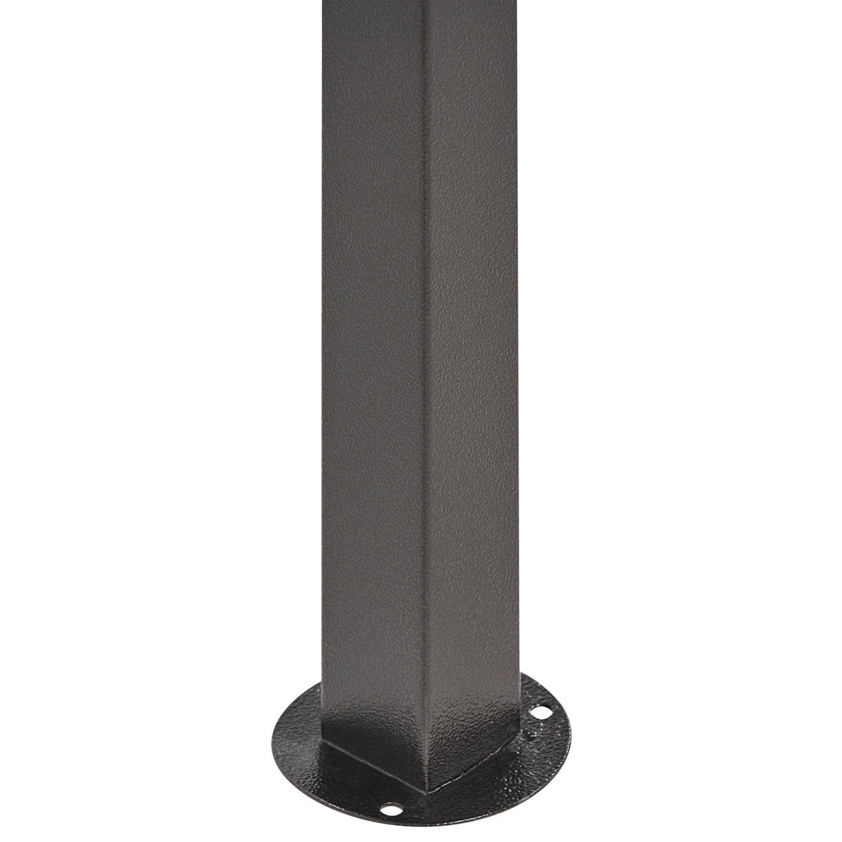 PAVILLON Stahl beige 240/148 cm Naro - Beige/Schwarz, Metall (240/245/148cm) - Beliani