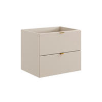 WASCHTISCHUNTERSCHRANK 60cm Azel Kaschmir - Beige, Holzwerkstoff (60/50/46cm) - Petits-meubles