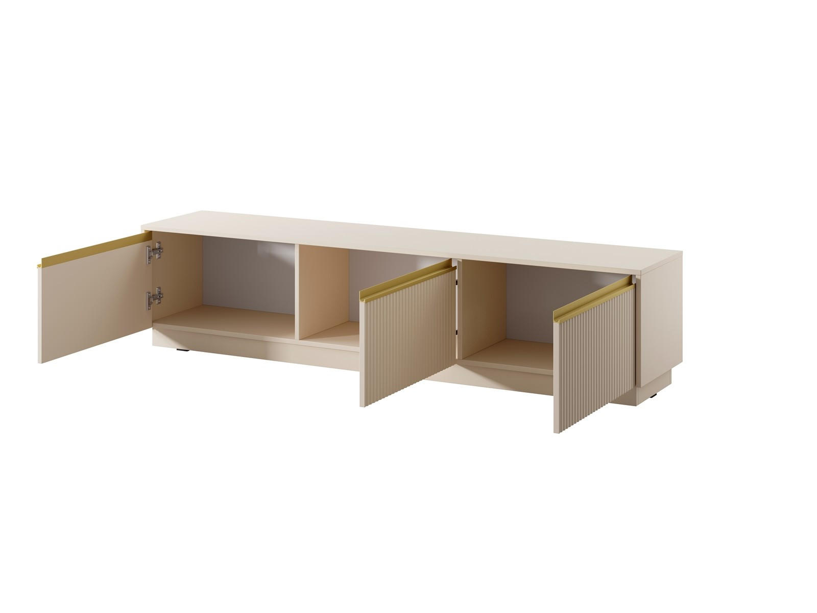 TV-SCHRANK Roy Beige - Beige, Holzwerkstoff (182/42/39cm) - Bettso