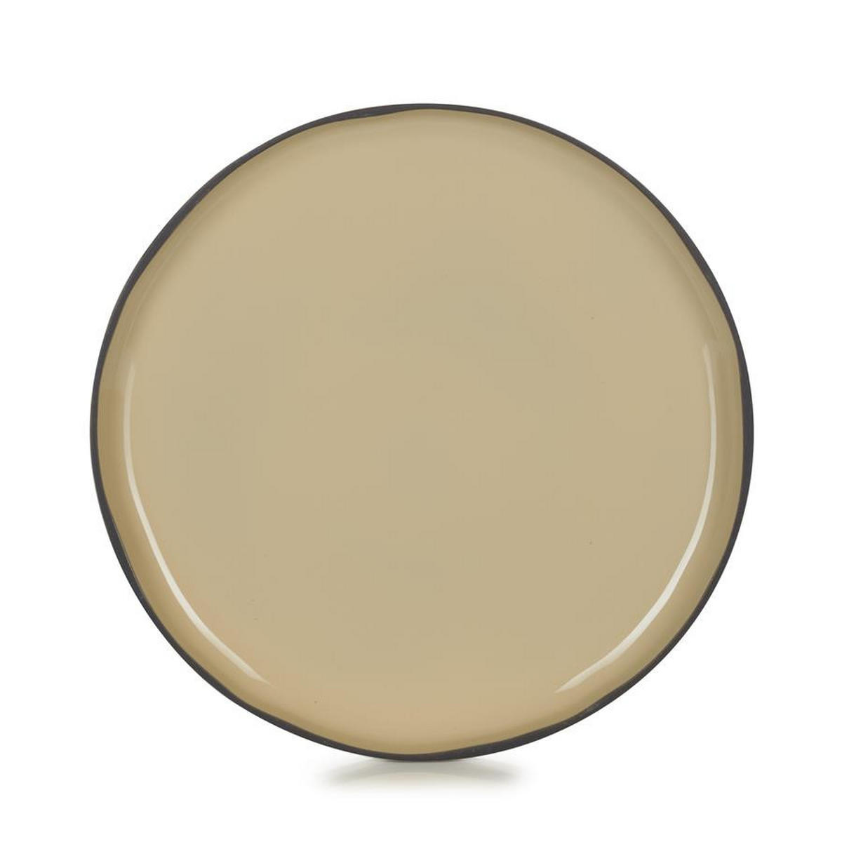 TELLER FLACH CARACTERE 26 cm Muskatnuss - Multicolor, Keramik (26cm) - Revol Porcelaine France