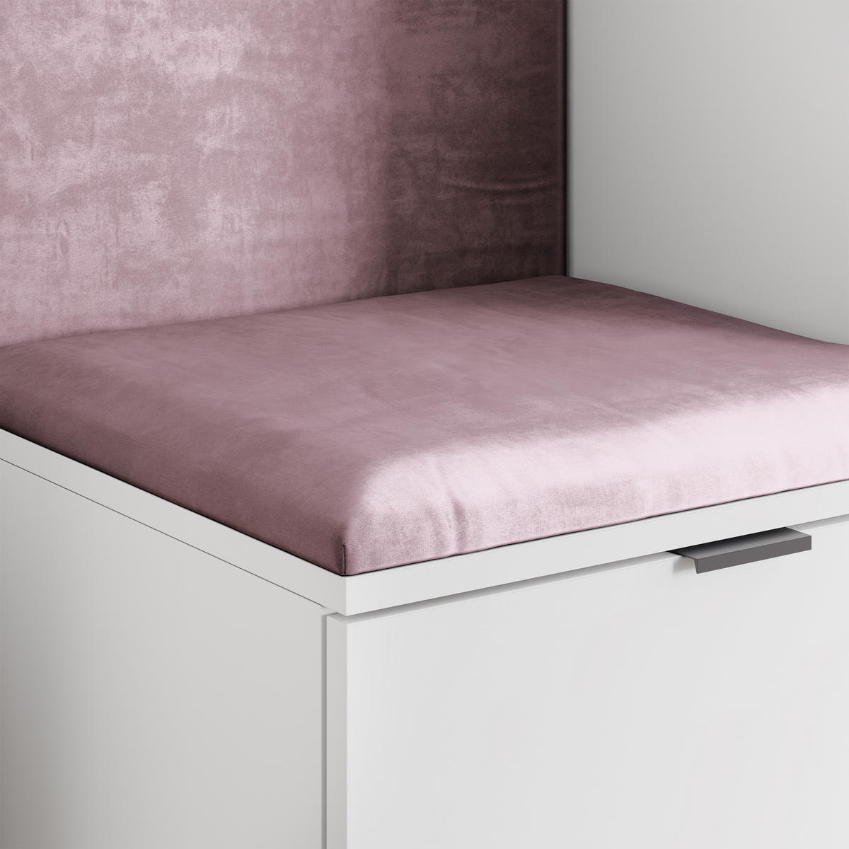 GARDEROBENSCHRANK VIRA 95/181/51 cm Modern Garderobe-Set Eiche Wotan - Eiche Wotan/Lila, Holzwerkstoff (95/181/51cm) - MASSENO