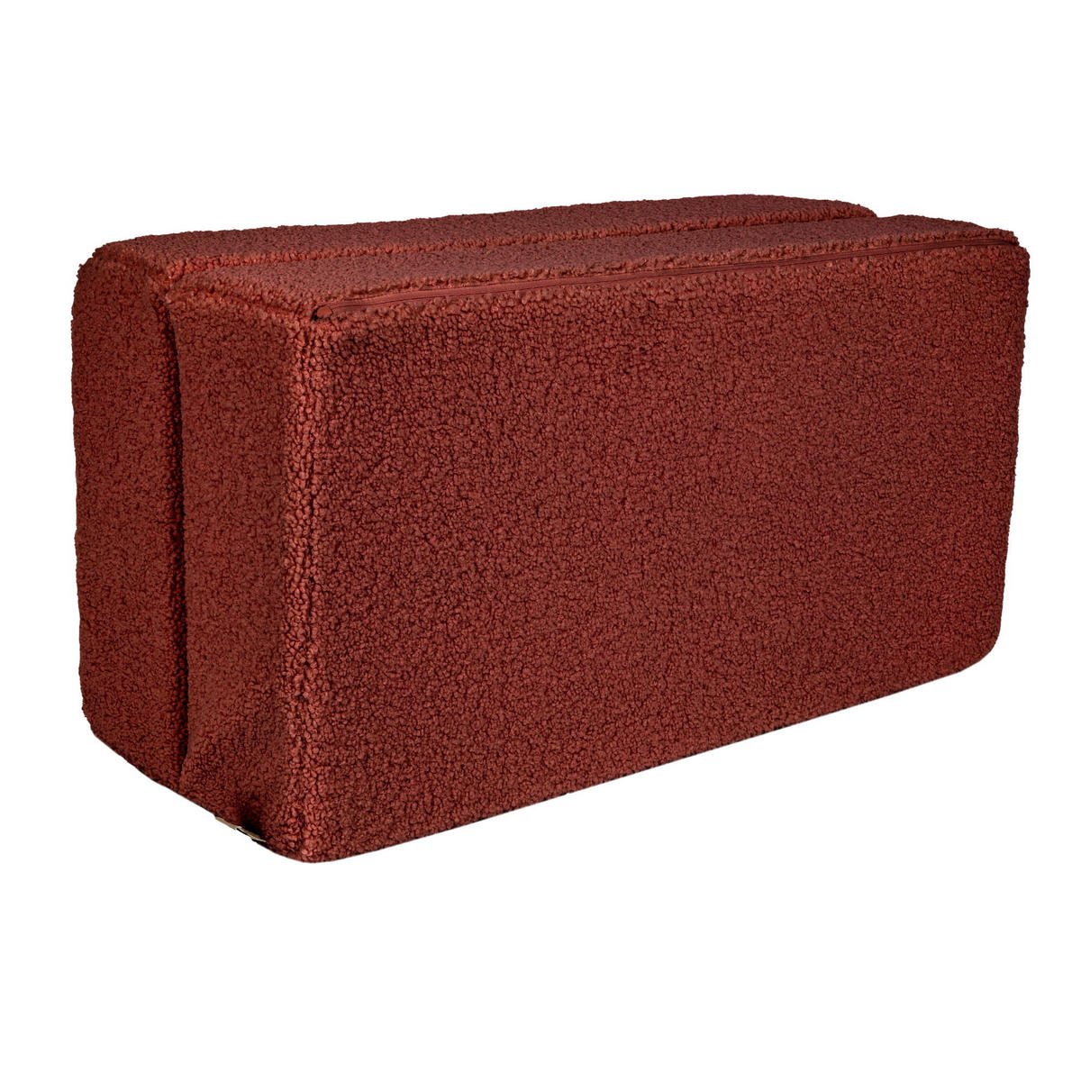 KINDERSOFA, Bearly, Cube, Braun - Dunkelbraun, Textil (96/40/50cm) - MeowBaby