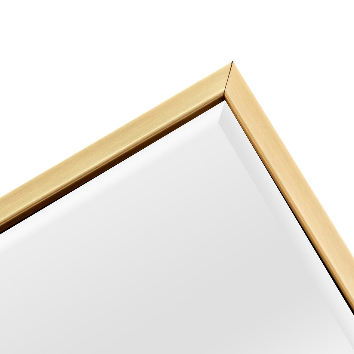 WANDSPIEGEL Novoli - Goldfarben, Glas/Kunststoff (50/4/100cm) - [en.casa]