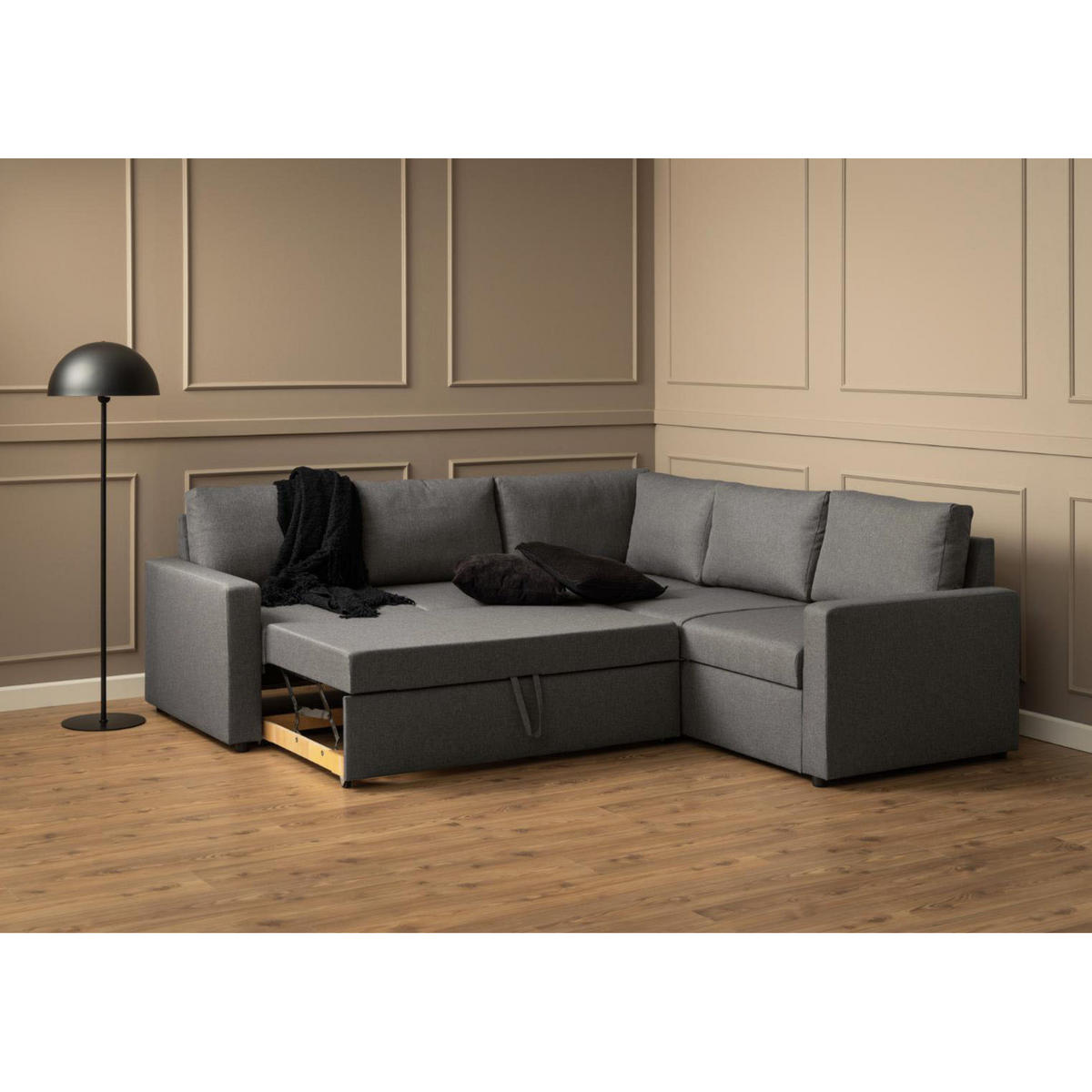 ECKSCHLAFSOFA, Sacramento, Braun, Kunstleder, reversibel, 228 x 85 x 85 cm - Braun, Leder/Kunststoff (228/85cm) - ebuy24