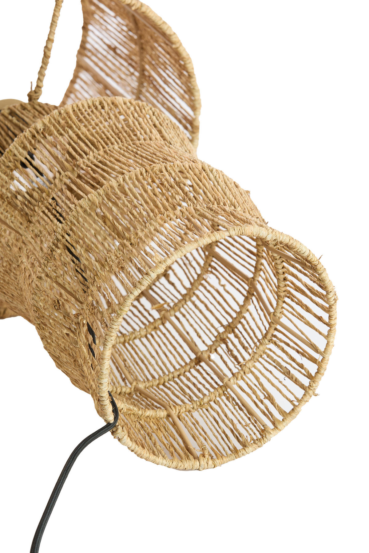 TISCHLAMPE Tidea Braun 28/28/56 cm - Braun, Textil (28/28/56cm) - Light & Living