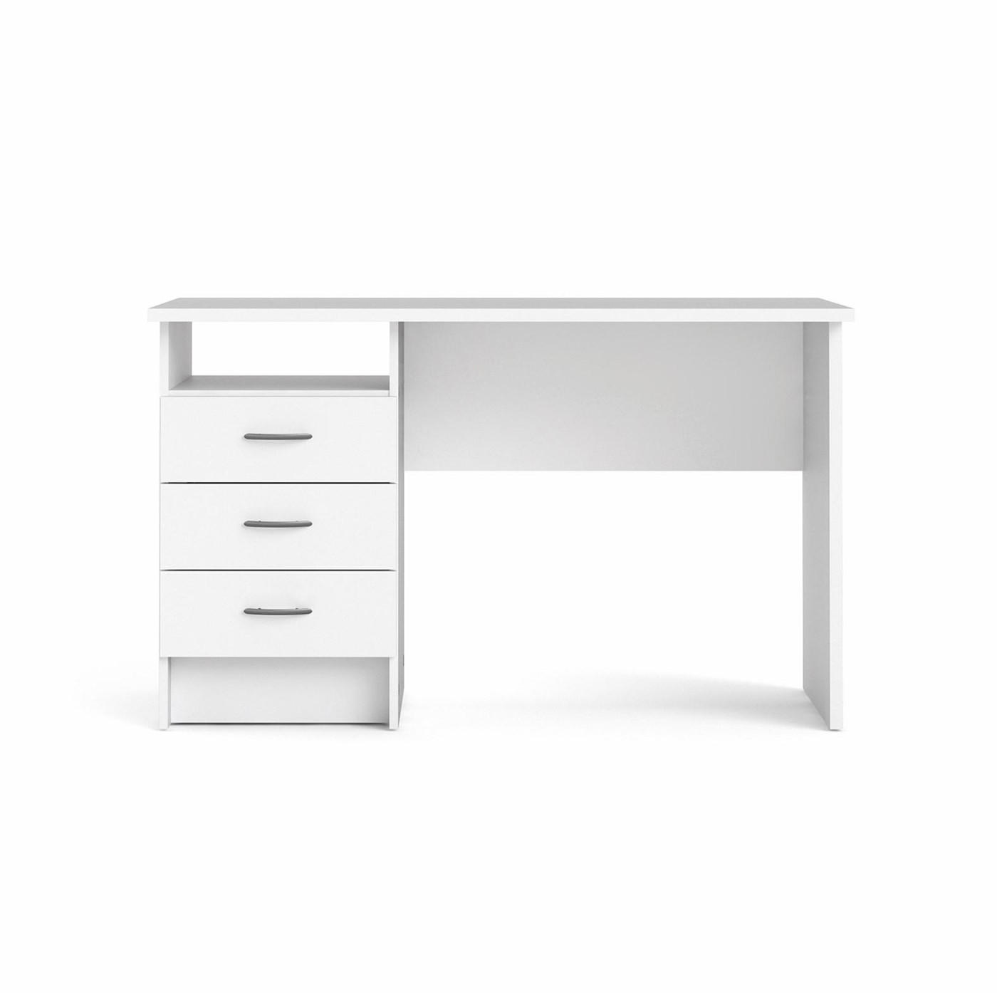 SCHREIBTISCH Weiß - Weiß, Holzwerkstoff (48/120/73cm) - ebuy24