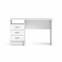 SCHREIBTISCH Weiß - Weiß, Holzwerkstoff (48/120/73cm) - ebuy24