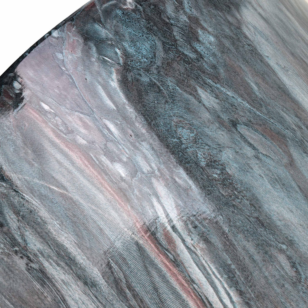 BLUMENTOPF Neva Marble 3er Set Blau 28x28x29/23,5x23,5x26,5/19x19x24,5cm - Blau, Keramik (28/29cm) - Mondex