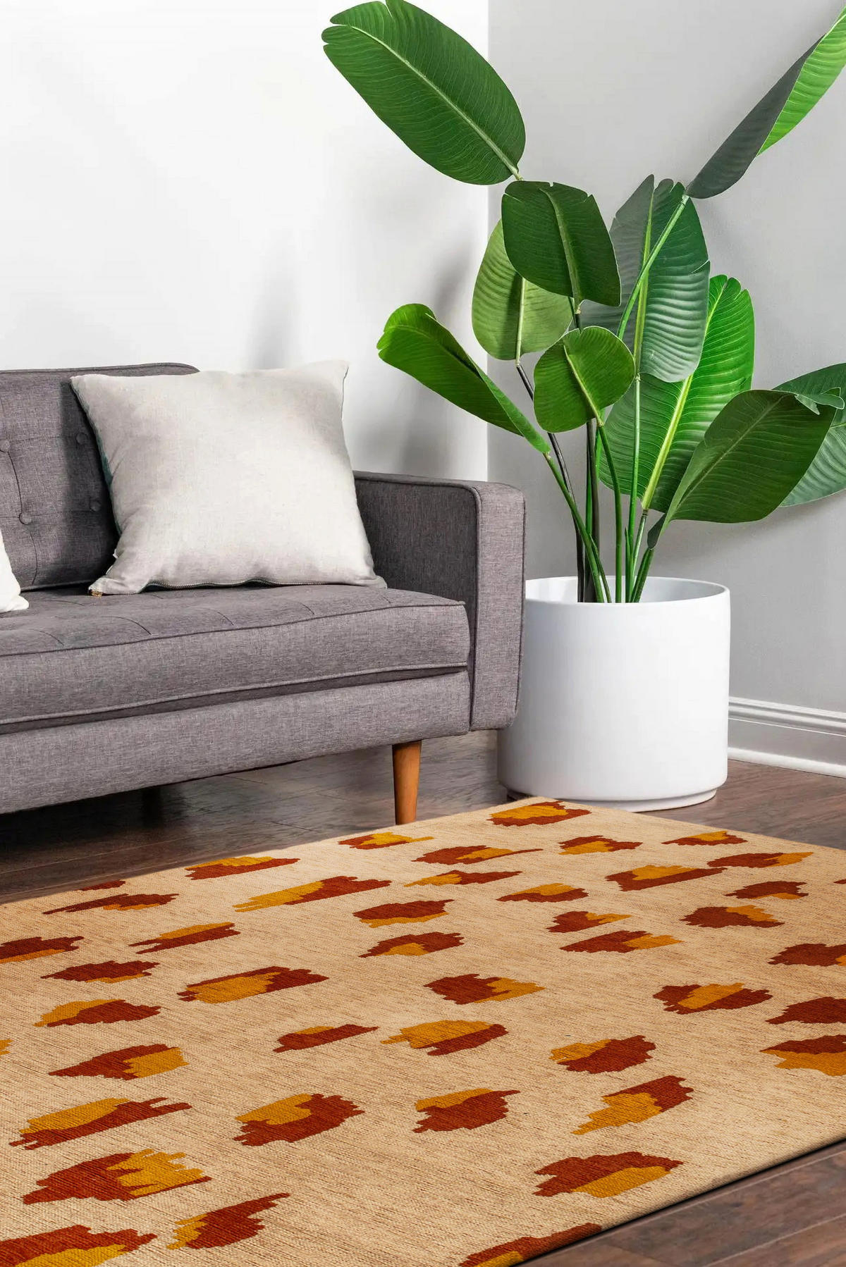 TEPPICH modern Flachgewebe ARIES Beige 170x240 cm - Beige, Textil (170/240cm) - Novatrend