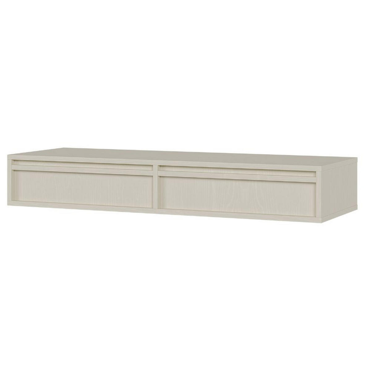 SCHMINKTISCH Evo Hellbeige 110 cm - Beige, Holzwerkstoff (110/17/38.5cm) - Selsey