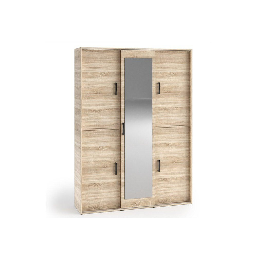 Masseno Garderobenschrank Sonoma Eiche 150x210x40 cm