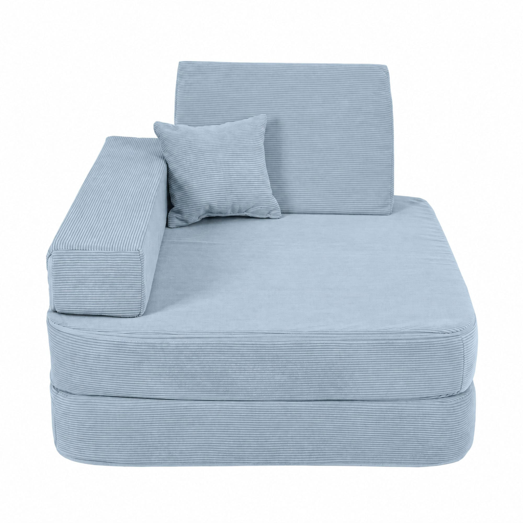 AngeLove Kindersessel Blau 80x24x80 cm