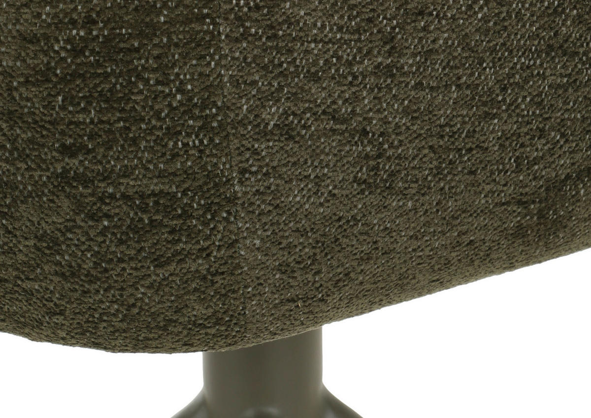 STUHL 100% Polyester 56 x 64 x 88 cm grün POLSTERSTÜHLE #01 - Grün, Kunststoff (56/88/64cm) - Massivmoebel24